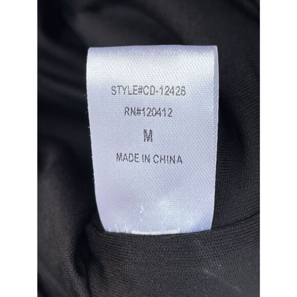 isalis textured mini black dress size medium - Picture 8 of 9